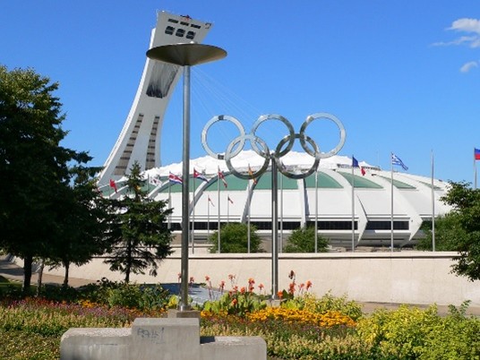 Buitenkant olympisch stadion Montréal